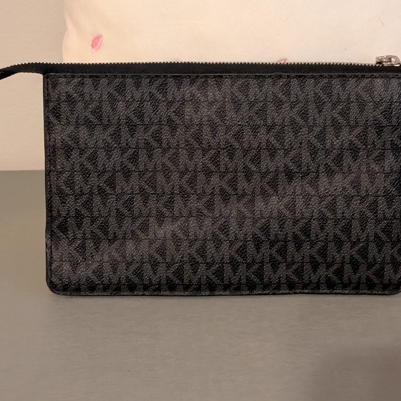 Michael Kors Black Polka Dot Clutch - Picture 2 of 3